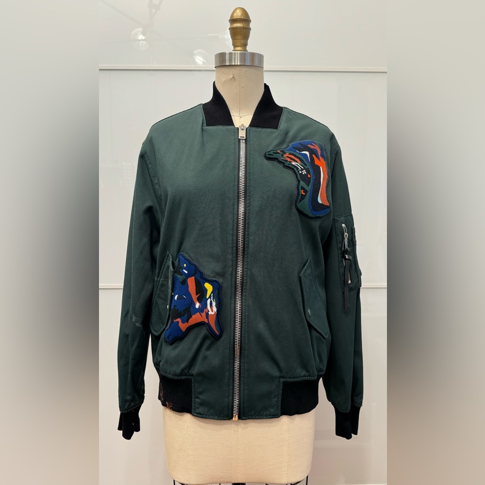 Proenza Schouler Patch Bomber Jacket - image 1